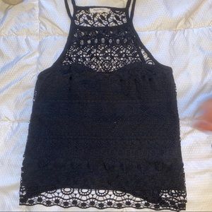 Lacey Crop Tank Top